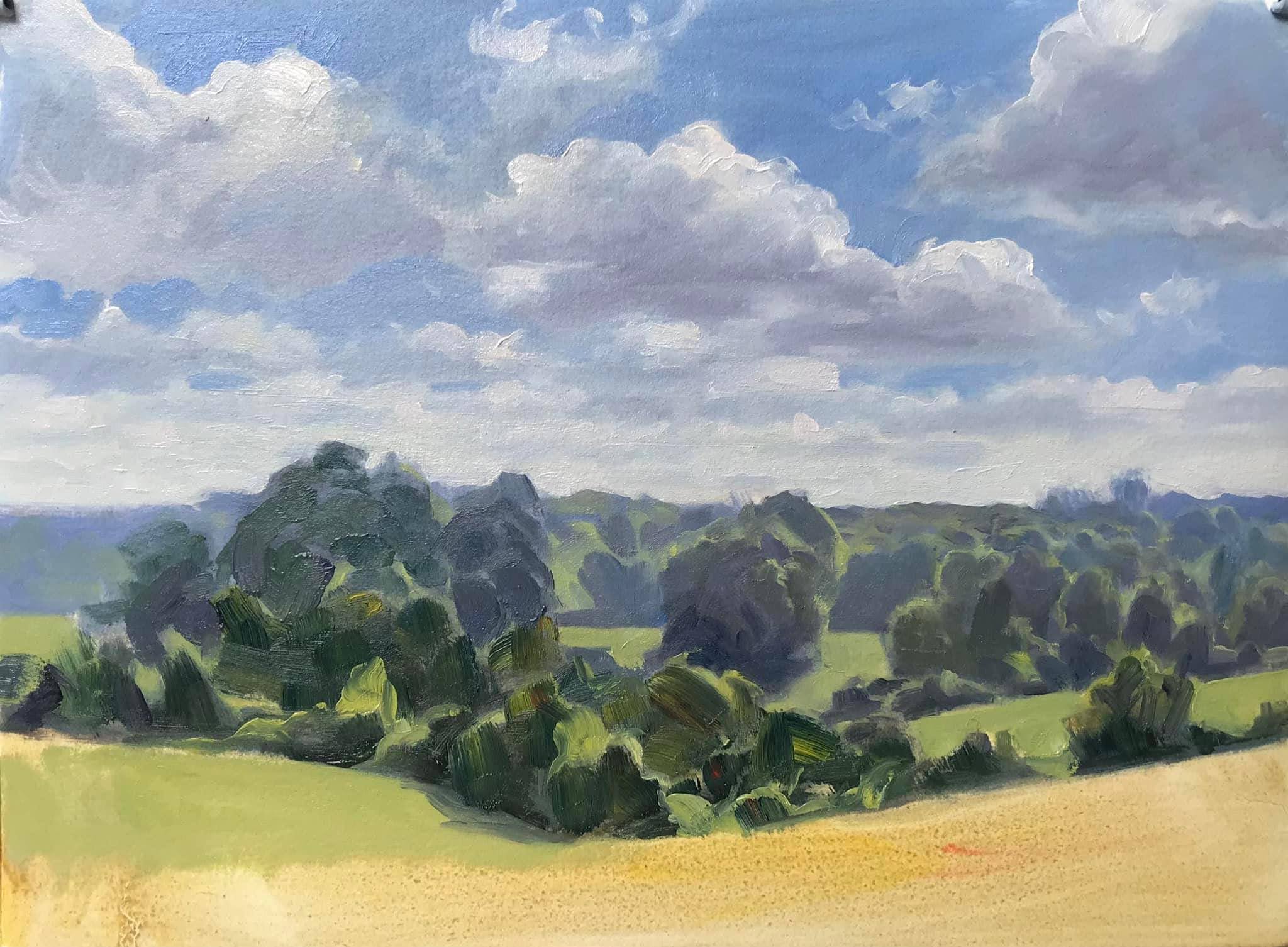 painting of haze