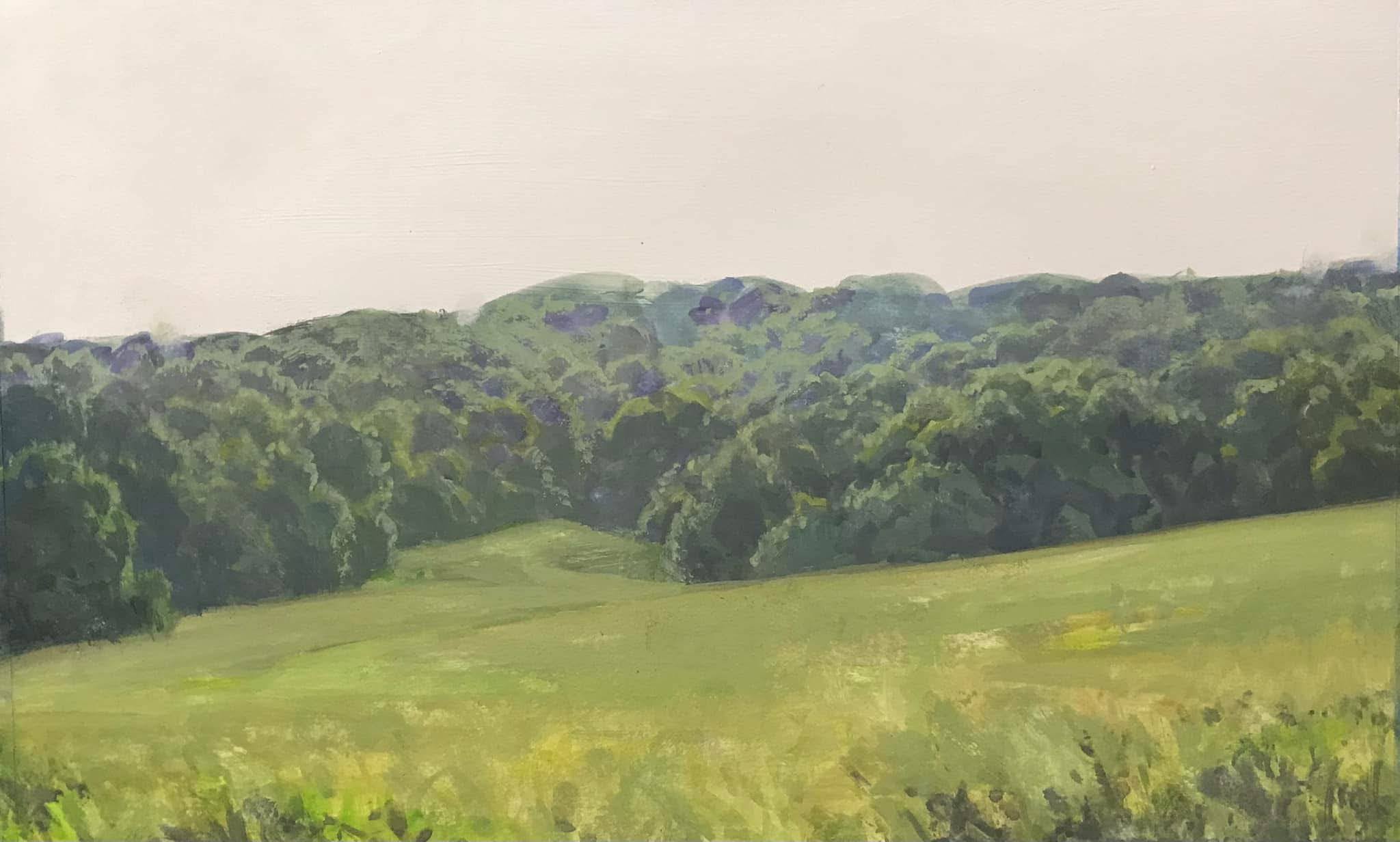 painting of trees